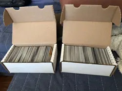 Lot Of 700+ Magic The Gathering Cards Mtg Unlimited Through Mirage White Cards - Image 1