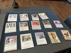 Lot Of 700+ Magic The Gathering Cards Mtg Unlimited Through Mirage White Cards - Image 2