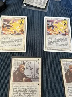 Lot Of 700+ Magic The Gathering Cards Mtg Unlimited Through Mirage White Cards - Image 5