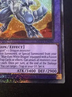 Yu-Gi-Oh! Blue-Eyes Tyrant Dragon MP25-EN042 Starlight Rare - Image 4