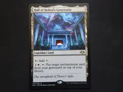 Hall of Heliod's Generosity NM/LP [Modern Horizons] #2 Mtg Magic Free Tracking! - Image 1