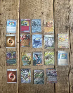 Pokemon Card Bundle TCG Pack Fresh Near Mint Job Lot Mixed Sets - Image 1