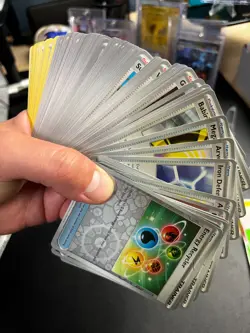 Pokemon TCG Trainer Card Lot 100 Cards Mixed Sets Deck Builder Bulk NM - Image 3