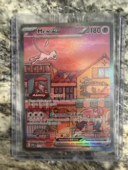 Pokemon 151 UPC Promo Set, Box Fresh: Metal Mew 205, Sealed Mew 053 & Mewtwo 052 - Image 1