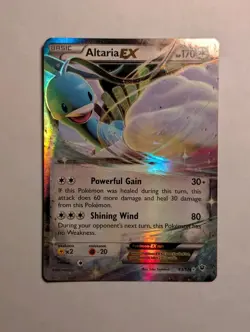 Pokemon TCG Altaria-EX Fates Collide Ultra Rare Card 83/124 NM - Image 1