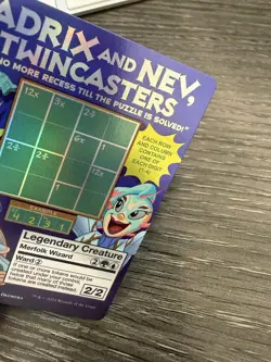 MTG | Secret Lair | Adrix and Nev, Twincasters (1544) | FOIL - Image 2