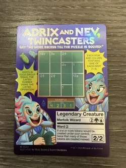 MTG | Secret Lair | Adrix and Nev, Twincasters (1544) | FOIL - Image 3