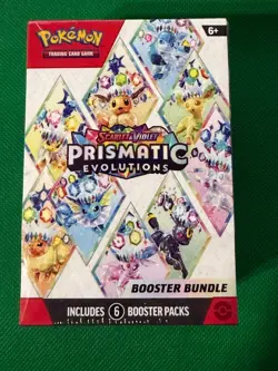 Pokemon Prismatic Evolutions Booster Bundle Sealed - Image 1