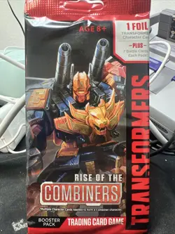 WOTC Card Game Rise Of The Combiners Booster Pack New - Image 1
