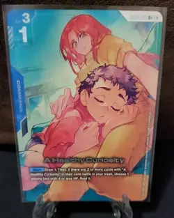 [ENGLISH] Gundam TCG Card Game A Healthy Curiosity - GD03 - 101 R+ Alt Art Foil - Image 1