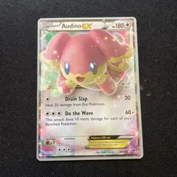 Audino EX Fates Collide 2016 World Championships Pokemon Card NM - Image 1