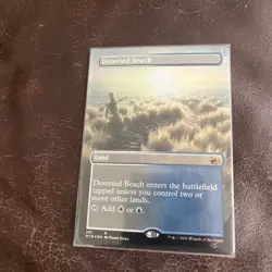 Deserted Beach (Borderless) Innistrad: Midnight Hunt Foil NM/M - Image 1