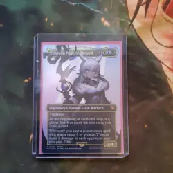 MTG Final Fantasy - Y'Shtola, Night's Blessed - FOIL Borderless Mythic - 0207 NM - Image 1