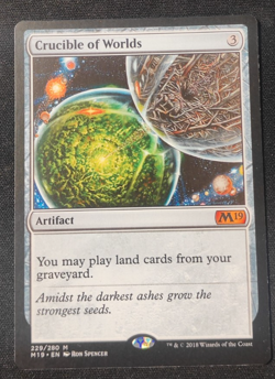 MTG: Crucible of Worlds CORE SET M19!!!! NM!!!! Magic the Gathering. - Image 1