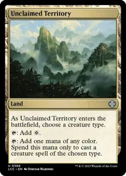 Unclaimed Territory - Near Mint MTG Commander: The Lost Caverns of Ixalan - Image 1