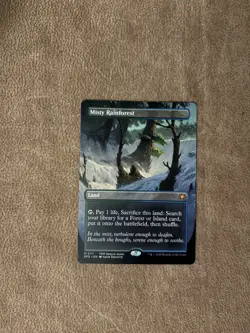 Misty Rainforest (Borderless) Special Guests NM - Image 1