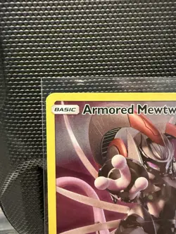 Pokemon TCG Armored Mewtwo SM228 FA Collector's Chest Promo SM Promos LP - Image 2