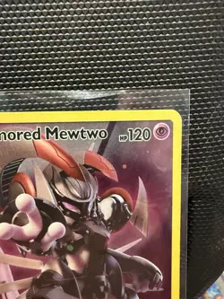 Pokemon TCG Armored Mewtwo SM228 FA Collector's Chest Promo SM Promos LP - Image 3