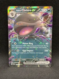 Pokemon TCG PALDEAN CLODSIRE EX 094/159 SV Journey Together Double Rare - Image 1
