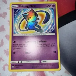 Pokemon TCG Shining Mew 2017 Shining Legends 40/73 - Image 1