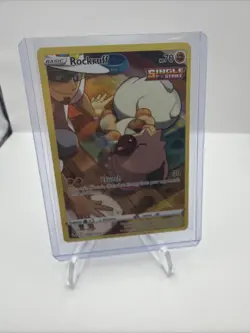 Rockruff TG07/TG30 Silver Tempest Full Art Ultra Rare Holo Pokemon Card NM - Image 1