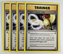 Pidgeot Spirit Link 81/108 (4X) Playset Lot Pokemon XY Evolutions Trainer - Image 1