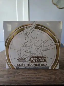Pokemon Sword & Shield Brilliant Stars Elite Trainer Box Booster Promo - Image 1