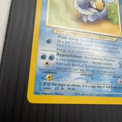 Pokemon Light Vaporeon Neo Destiny 52/105 Regular Unlimited MP - Image 5