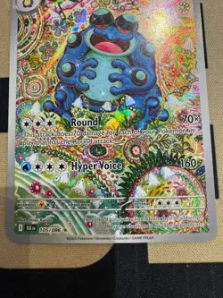 Pokemon - Seismitoad - 105/086 105 - SV Black Bolt Holofoil NM - Image 5