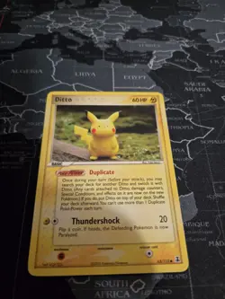 2005 Pokemon Ditto 63/113 Pikachu Delta Species Pokemon TCG - Image 2