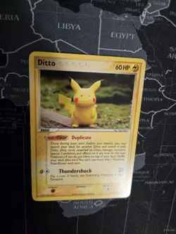 2005 Pokemon Ditto 63/113 Pikachu Delta Species Pokemon TCG - Image 3