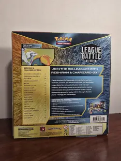 Pokemon TCG League Battle Deck Reshiram Charizard GX Sealed - Image 3