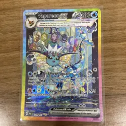 POKEMON TCG - Vaporeon ex 149/131 SV Prismatic Evolutions - Special Illustration - Image 1