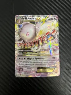 M Audino EX 85/124 Pokemon Fates Collide Holo Pokemon TCG - Image 1