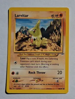 Pokemon - Larvitar - Neo Destiny 70/105 - Common - MP - Image 1