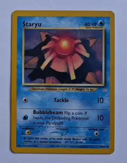 Pokemon - Staryu - Neo Revelation 56/64 - Common - LP - Image 1