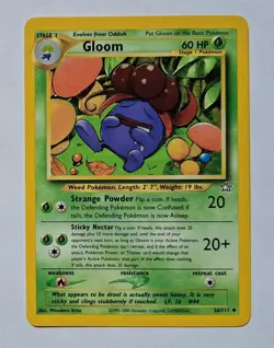 Pokemon - Gloom - Neo Genesis 36/111 - Uncommon - LP - Image 1
