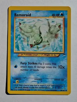 Pokemon - Remoraid - Neo Destiny 80/105 - Common - LP - Image 1