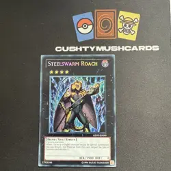YUGIOH STEELSWARM ROACH SECRET RARE GENF-EN099 - Image 1
