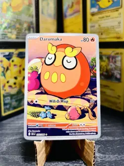 Darumaka 097/086 Illustration Rare Holo Pokemon Card NM Condition Never Played - Image 1