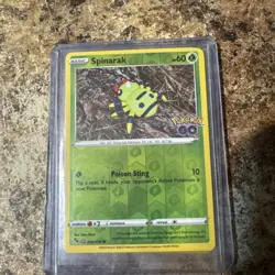 Pokemon TCG Spinarak Reverse Holo Common Card 006/078 Mint Condition Ditto - Image 1
