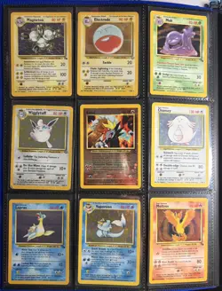 Vintage Pokemon Card Collection Binder Lot 165+ cards WOTC shadowless/1st Ed/Neo - Image 2