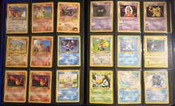 Vintage Pokemon Card Collection Binder Lot 165+ cards WOTC shadowless/1st Ed/Neo - Image 4