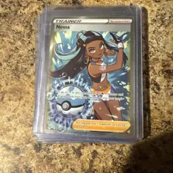 Pokemon TCG Nessa Lost Origin Trainer Gallery Holo Ultra Rare Card TG27/TG30 - Image 1