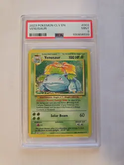 Venusaur 003/034 Trading Card Game Classic Holo PSA 9 MINT - Image 1