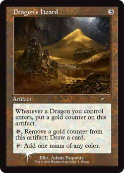 Dragon's Hoard (Retro Frame Foil) - WPN & Gateway Promos (WPN) - Image 1