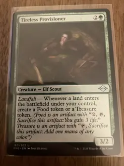 Tireless Provisioner - 180/303 - Uncommon - Modern Horizons 2 MH2 MTG - Image 1