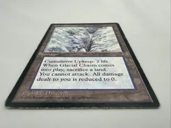 Glacial Chasm x1 MTG Ice Age 1x Magic Fair Heavy Play - Image 2