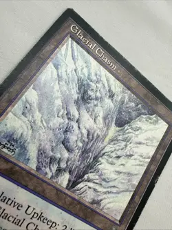 Glacial Chasm x1 MTG Ice Age 1x Magic Fair Heavy Play - Image 4