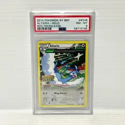 PSA 8 Altaria XY46 - Prerelease - Graded Pokemon Card - Image 1
